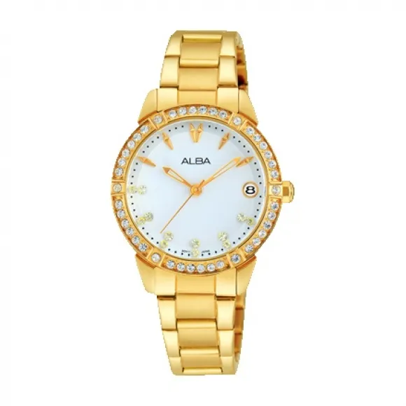 雅柏/Alba 30MM 不锈钢表壳 女表 AG8494X1