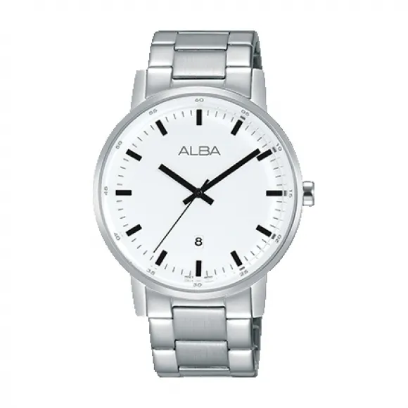 雅柏/Alba 40MM 不锈钢表壳 男表 AG8H25X1