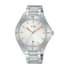 雅柏/Alba 37MM 不锈钢表壳 女表 AG8H61X1