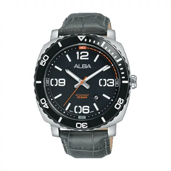 雅柏/Alba 43.5MM 不锈钢表壳 男表 AG8H97X1