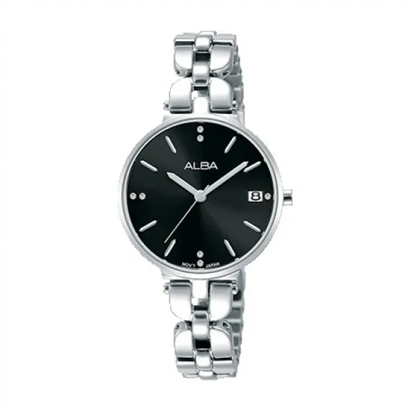 雅柏/Alba 28MM 不锈钢表壳 女表 AG8J53X1