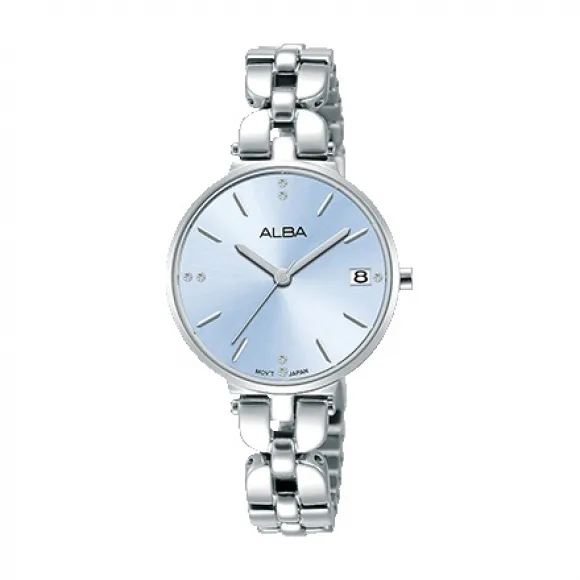 雅柏/Alba 28MM 不锈钢表壳 女表 AG8J55X1