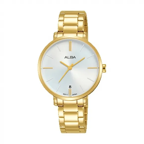 雅柏/Alba 32MM 不锈钢表壳 女表 AG8J60X1