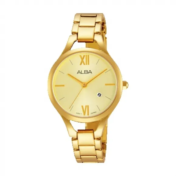 雅柏/Alba 30MM 不锈钢表壳 女表 AH7F16X1