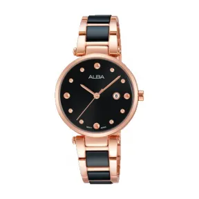 雅柏/Alba 30MM 不锈钢表壳 女表 AH7H06X1