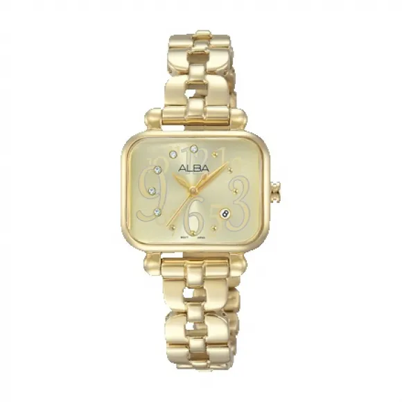 雅柏/Alba 27MM 不锈钢表壳 女表 AH7J98X1