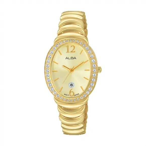 雅柏/Alba 26.5MM 不锈钢表壳 女表 AH7L44X1