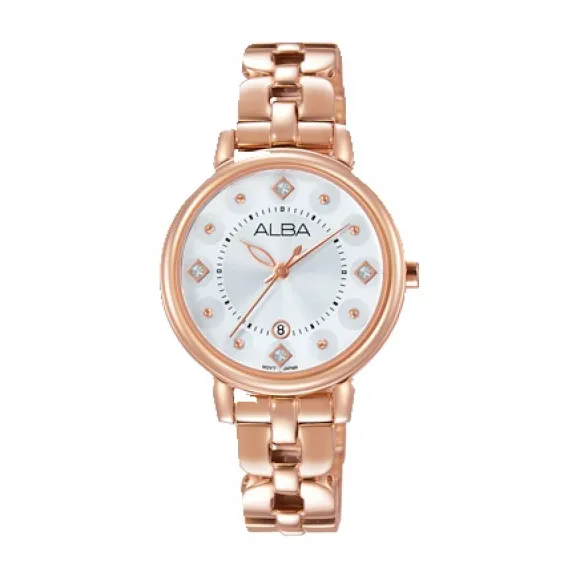 雅柏/Alba 30MM 不锈钢表壳 女表 AH7L52X1