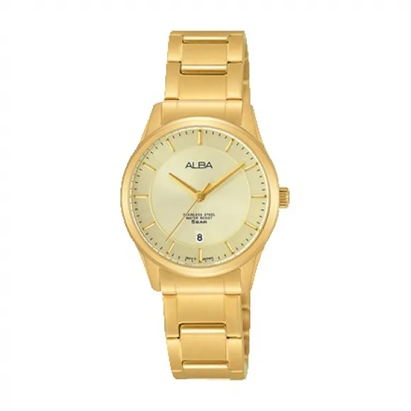 雅柏/Alba 28MM 不锈钢表壳 女表 AH7L68X1