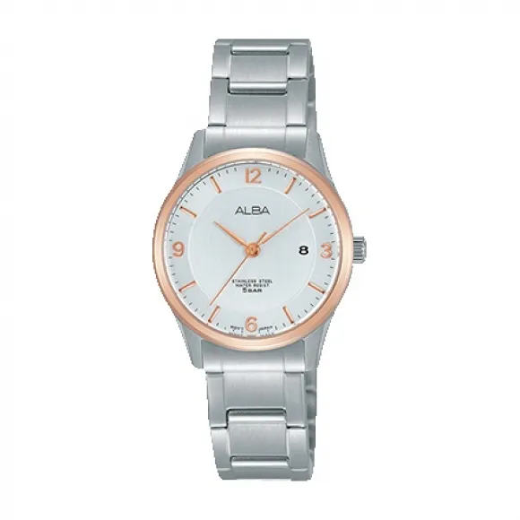 雅柏/Alba 28MM 不锈钢表壳 女表 AH7L72X1