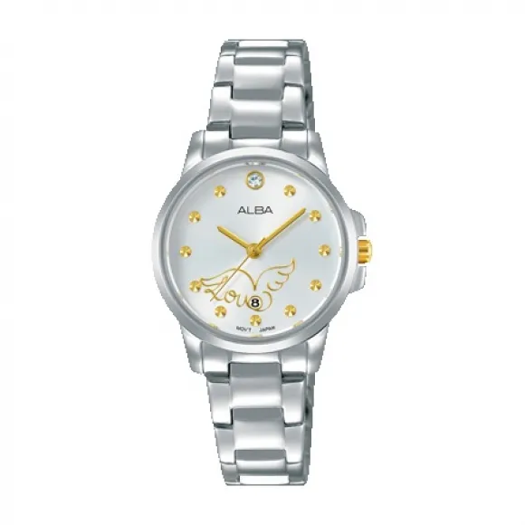 雅柏/Alba 28MM 不锈钢表壳 女表 AH7M15X1