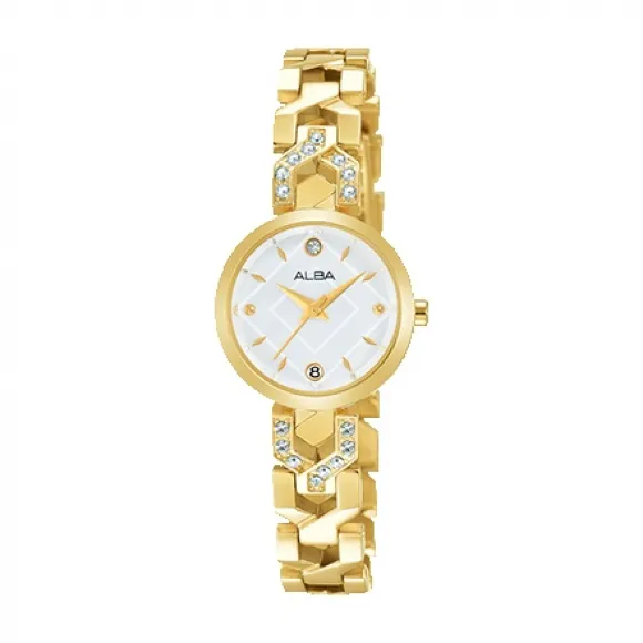 雅柏/Alba 22MM 不锈钢表壳 女表 AH7M42X1