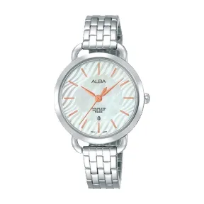 雅柏/Alba 31.5MM 不锈钢表壳 女表 AH7N19X1