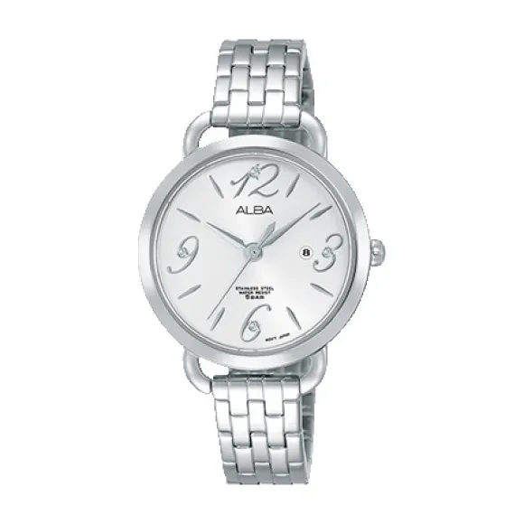 雅柏/Alba 31.5MM 不锈钢表壳 女表 AH7N21X1