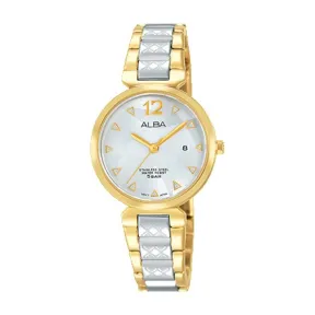 雅柏/Alba 28MM 不锈钢表壳 女表 AH7N32X1