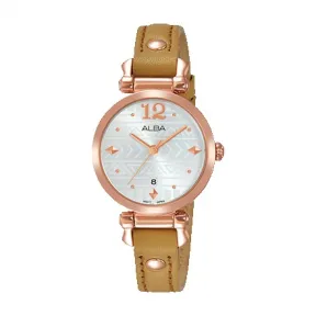 雅柏/Alba 28MM 不锈钢表壳 女表 AH7N60X1