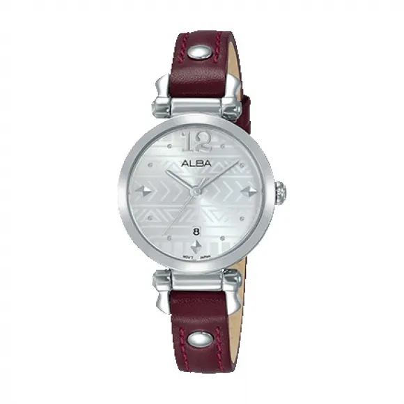 雅柏/Alba 28MM 不锈钢表壳 女表 AH7N63X1