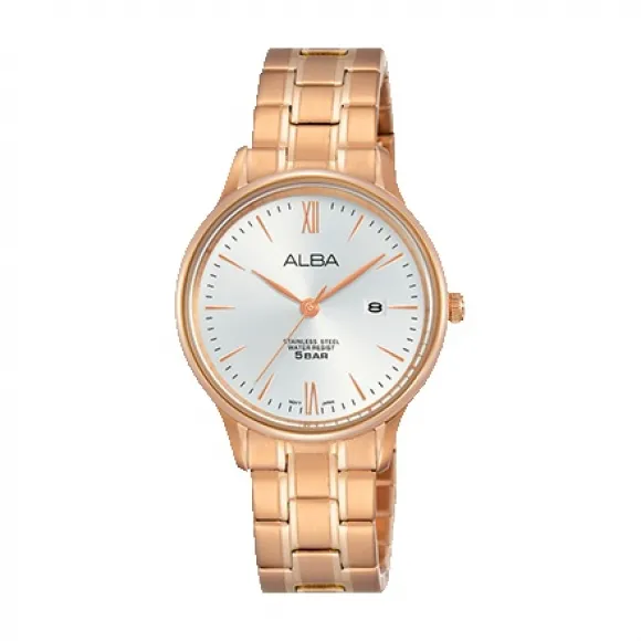雅柏/Alba 30MM 不锈钢表壳 女表 AH7N80X1