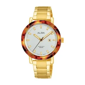 雅柏/Alba 33.5MM 不锈钢表壳 女表 AH7P34X1