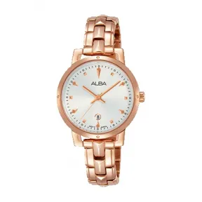 雅柏/Alba 30MM 不锈钢表壳 女表 AH7P44X1
