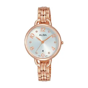 雅柏/Alba 30MM 不锈钢表壳 女表 AH7Q36X1