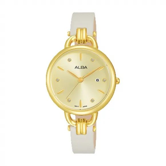 雅柏/Alba 30MM 不锈钢表壳 女表 AH7Q44X1