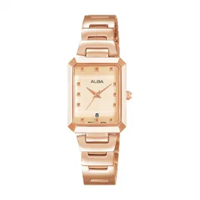 雅柏/Alba 21MM 不锈钢表壳 女表 AH7Q84X1
