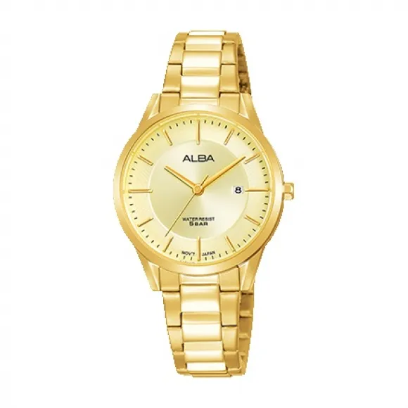 雅柏/Alba 30MM 不锈钢表壳 女表 AH7R36X1