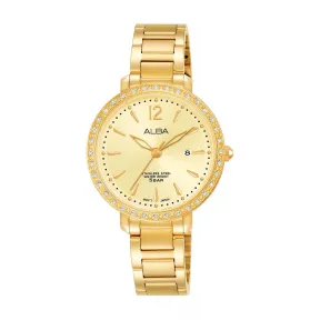 雅柏/Alba 30MM 不锈钢表壳 女表 AH7S04X1