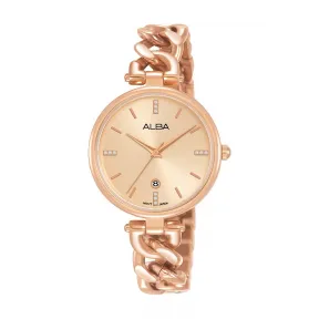 雅柏/Alba 30MM 不锈钢表壳 女表 AH7S56X1
