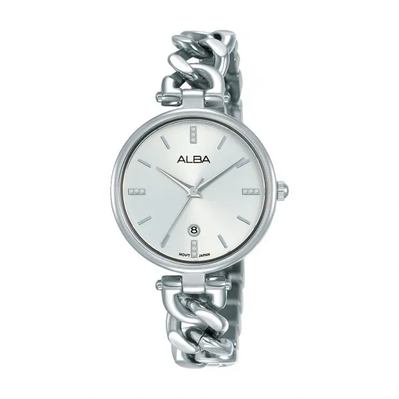 雅柏/Alba 30MM 不锈钢表壳 女表 AH7S69X1