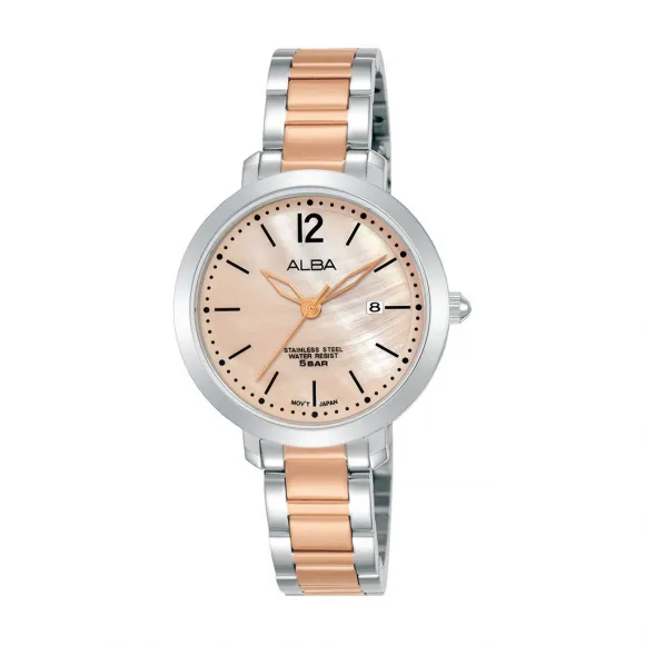 雅柏/Alba 30MM 不锈钢表壳 女表 AH7S95X1