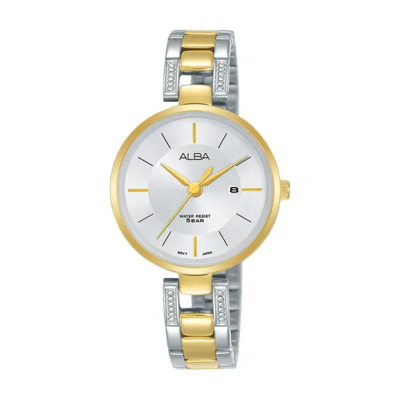 雅柏/Alba 30MM 不锈钢表壳 女表 AH7T14X1