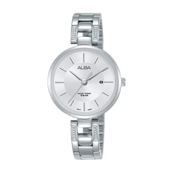 雅柏/Alba 30MM 不锈钢表壳 女表 AH7T15X1