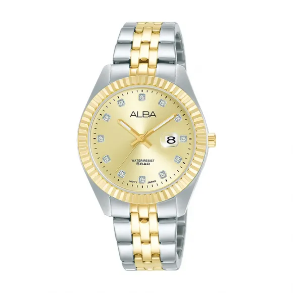 雅柏/Alba 32MM 不锈钢表壳 女表 AH7T50X1