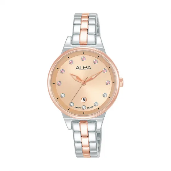 雅柏/Alba 30MM 不锈钢表壳 女表 AH7U44X1