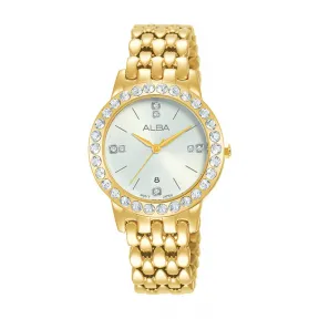 雅柏/Alba 30MM 不锈钢表壳 女表 AH7U76X1