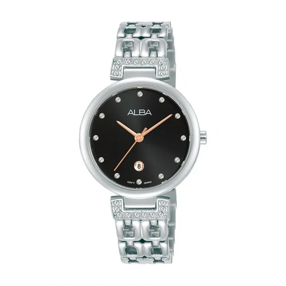 雅柏/Alba 30MM 不锈钢表壳 女表 AH7U91X1