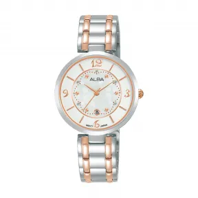 雅柏/Alba 30MM 不锈钢表壳 女表 AH7U95X1