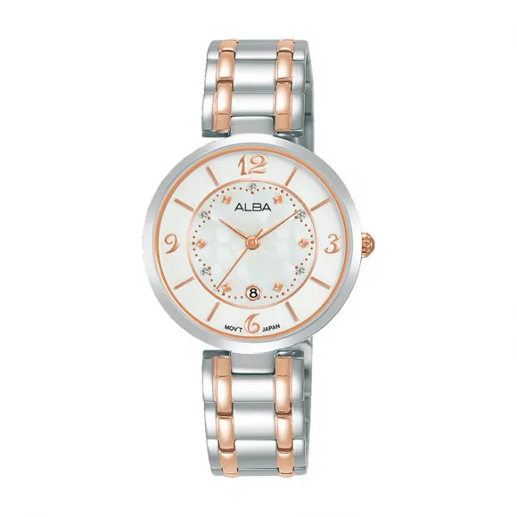 雅柏/Alba 30MM 不锈钢表壳 女表 AH7U95X1