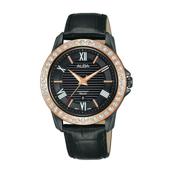 雅柏/Alba 36MM 不锈钢表壳 女表 AH7V76X1