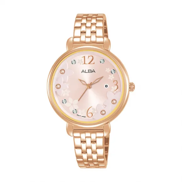 雅柏/Alba 32.5MM 不锈钢表壳 女表 AH7V92X1