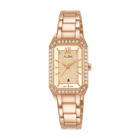 雅柏/Alba 20MM 不锈钢表壳 女表 AH7X20X1