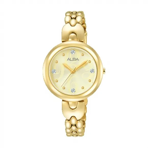 雅柏/Alba 29MM 不锈钢表壳 女表 AH8332X1