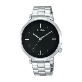 雅柏/Alba 37MM 不锈钢表壳 女表 AH8385X1