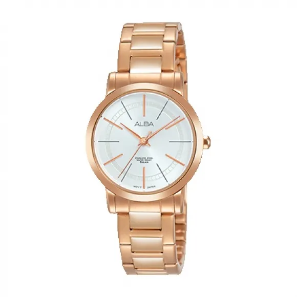 雅柏/Alba 28MM 不锈钢表壳 女表 AH8410X1