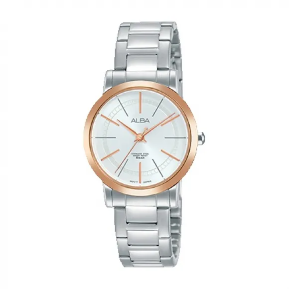 雅柏/Alba 28MM 不锈钢表壳 女表 AH8414X1