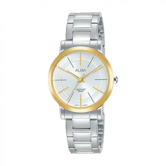 雅柏/Alba 28MM 不锈钢表壳 女表 AH8416X1