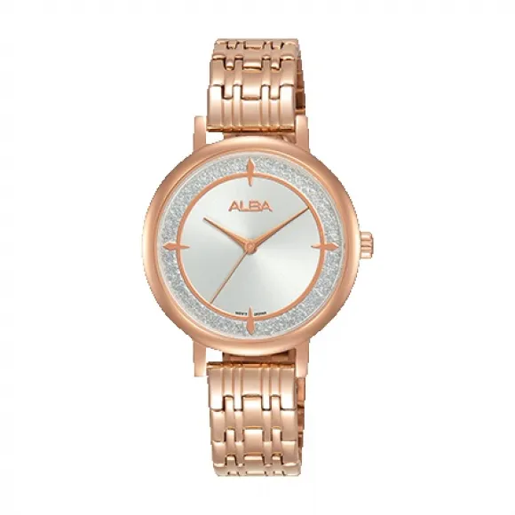 雅柏/Alba 30MM 不锈钢表壳 女表 AH8524X1