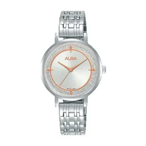 雅柏/Alba 30MM 不锈钢表壳 女表 AH8529X1